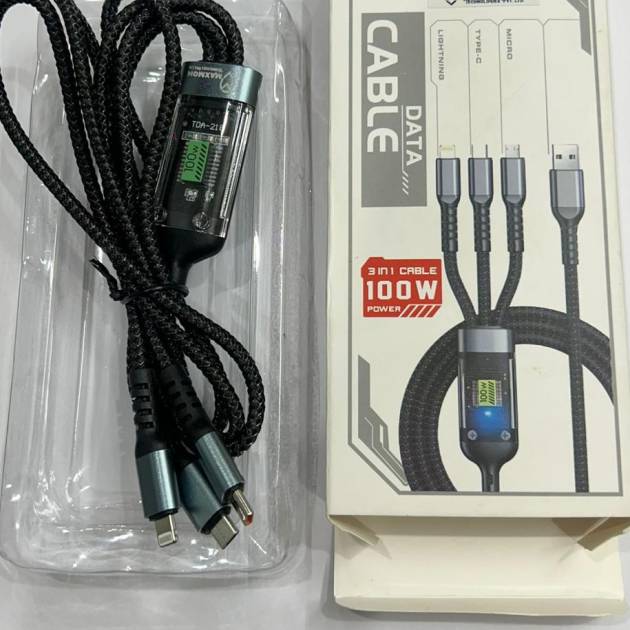 Data Cable Fast Charging 3 in 1